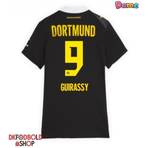 Borussia Dortmund Serhou Guirassy #9 Udebanetrøje Dame 2026-27 Kort ærmer Borussia Dortmund Serhou Guirassy #9 Udebanetrøje Dame 2026-27 Kort ærmer